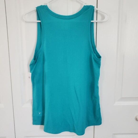 Old Navy Muscle Shirt Tank Top Women's Size Small Teal NWT - Picture 5 of 6